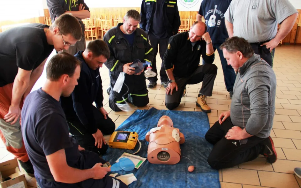 Školení First responderů.