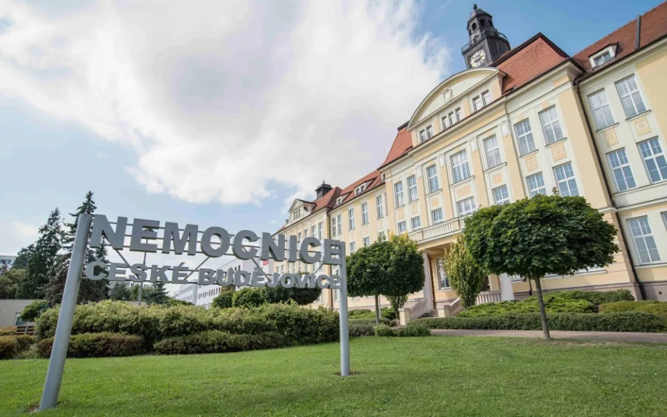 Nemocnice České Budějovice.