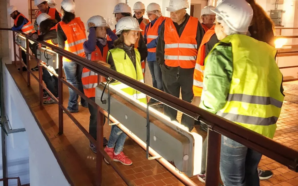 Do čerpací stanice Hněvkovice se mohli podívat i mladší návštěvníci.