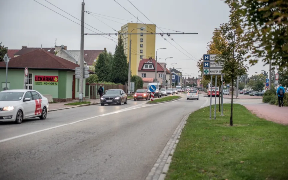 Uzavírka Lidické třídy