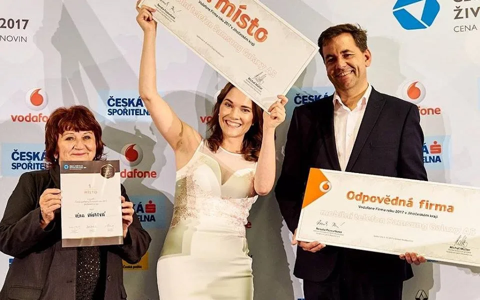 Firma a živnostník roku Jihočeského kraje.