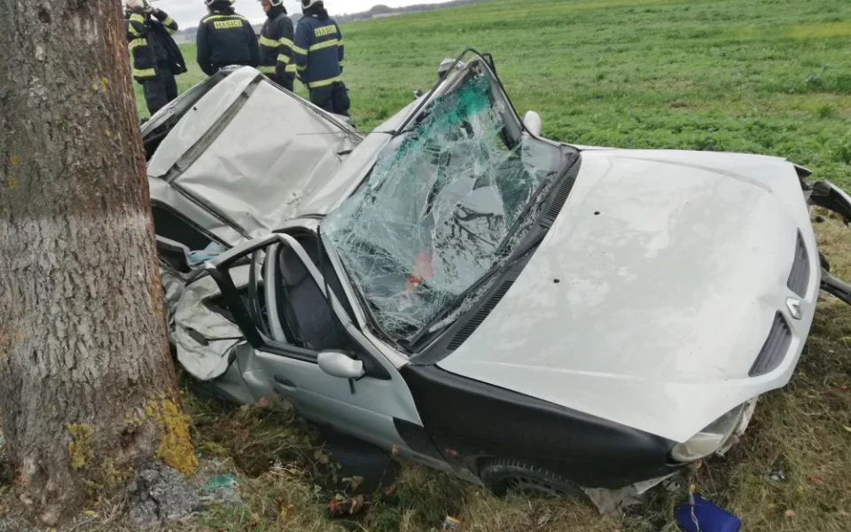 Dopravní nehoda u Katovic.