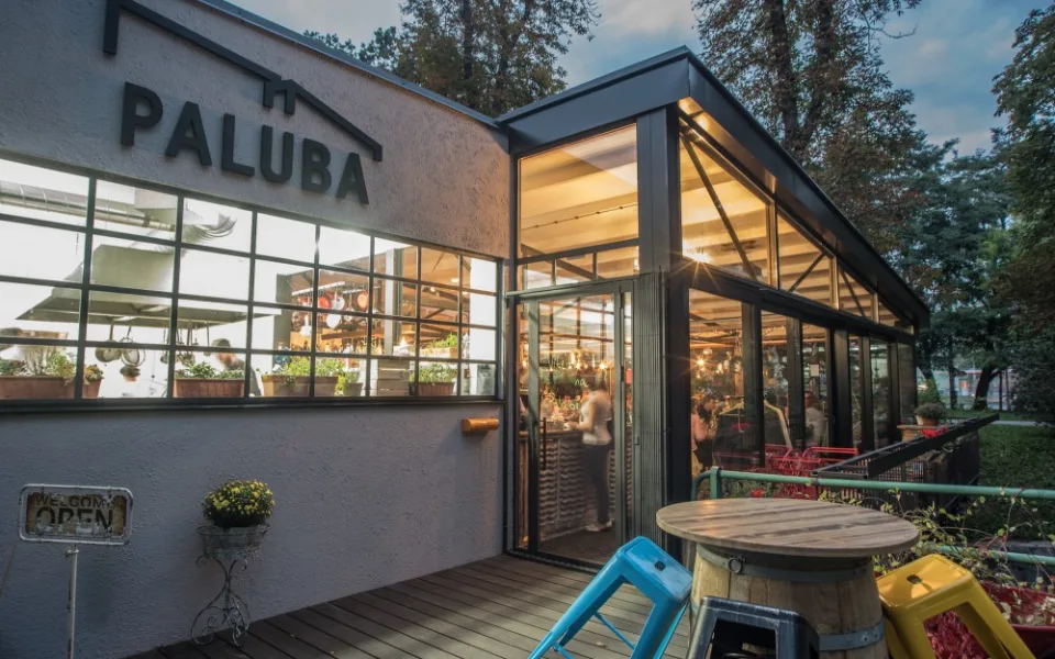 Restaurace paluba