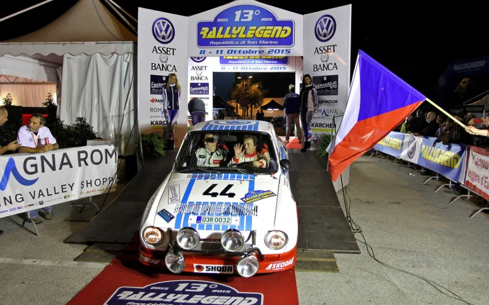 Na startu 13th Rallylegend 2015.