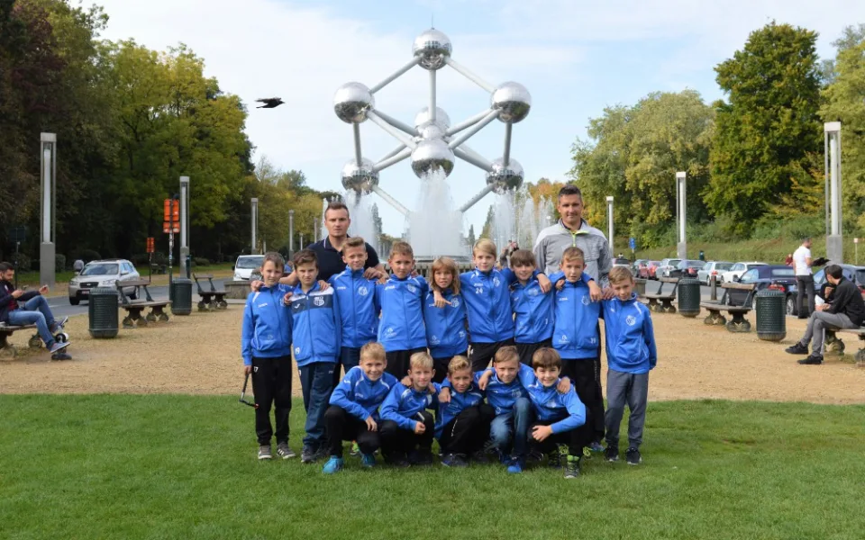 Malí fotbalisté FK Ústí nad Labem byli díky svému umístění na turnaji E.ON Junior Cup v belgickém Bruselu
