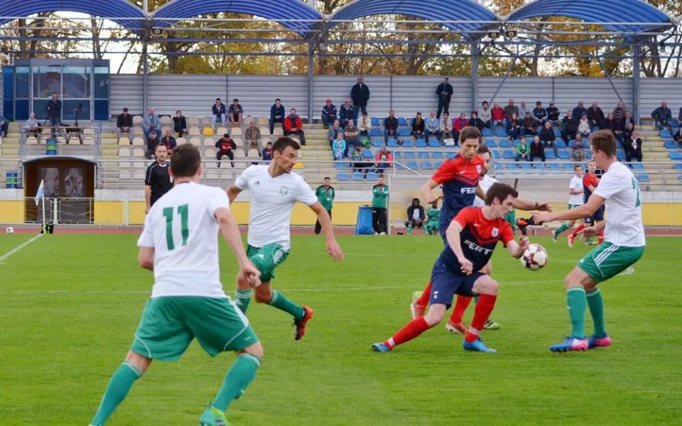 O víkendu se hrálo divizní derby Jankov - Soběslav