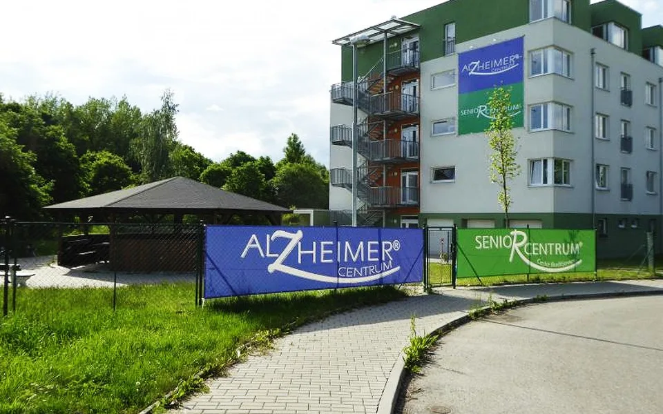 Alzheimercentrum a Seniorcentrum v Českých Budějovicích.
