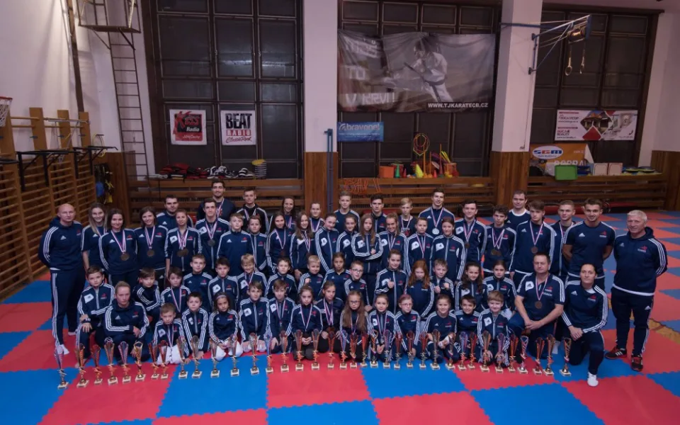 TJ Karate České Budějovice po mistrovství republiky 2017