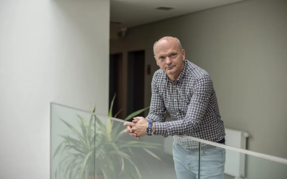 Ředitel Jihočeského vědeckotechnického parku v Českých Budějovicích František Mlčák.