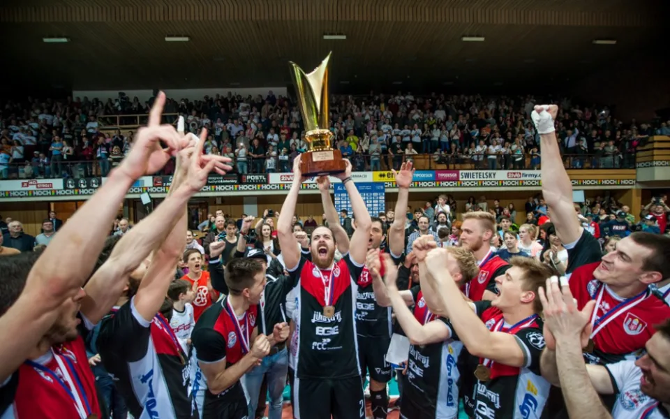 VK České Budějovice v roce 2017 vybojoval titul v extralize
