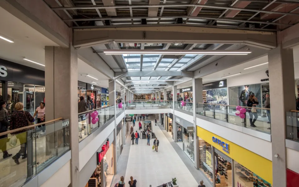 Ilustrační foto, IGY centrum České Budějovice.