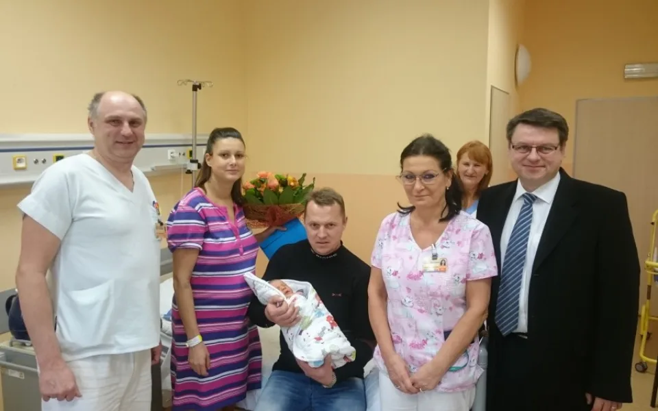 První jihočeské miminko roku 2018 je Adámek Loskota