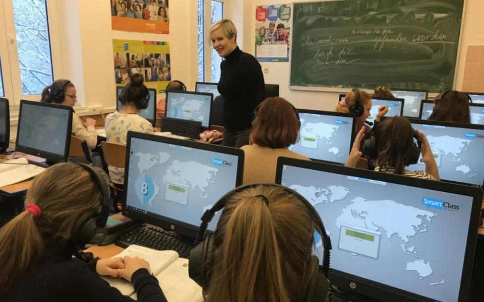 Učebna cizích jazyků