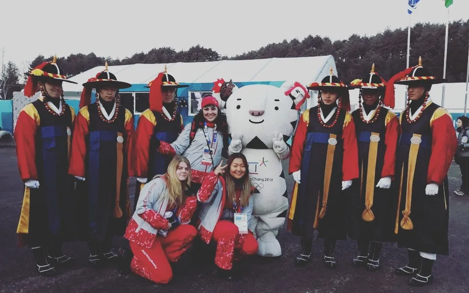 Sympatická blondýnka Katka Kocinová na olympiádě v Pchjongčchangu