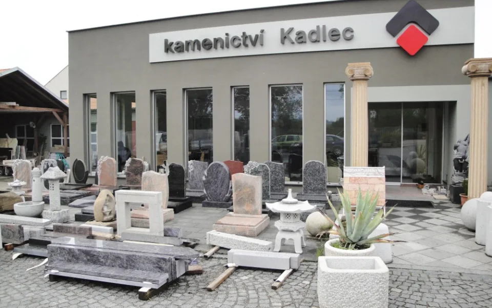 Kamenictví Kadlec v Českých Budějovicích..
