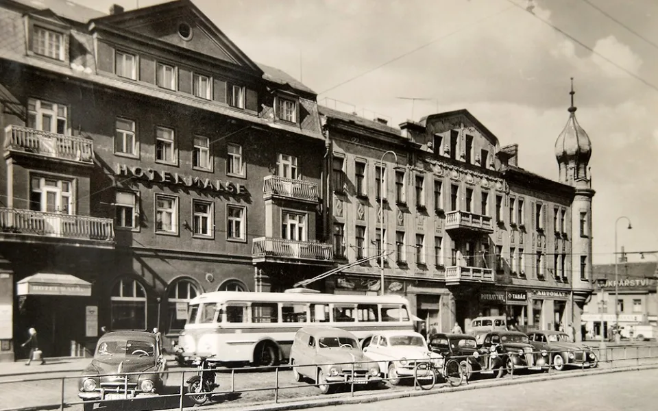 Malše - Nádražní ulice.