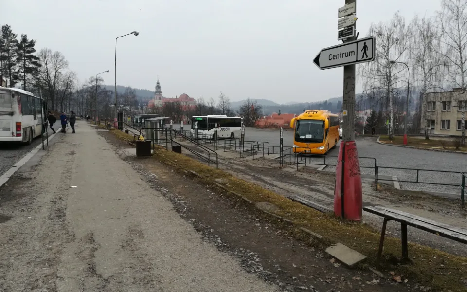 Autobusové nádraží v Českém Krumlově se dočká rekonstrukce.