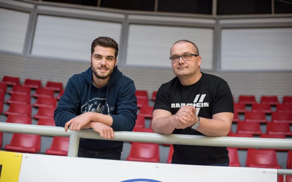Zleva: Daniel Svoboda, Karel Svoboda