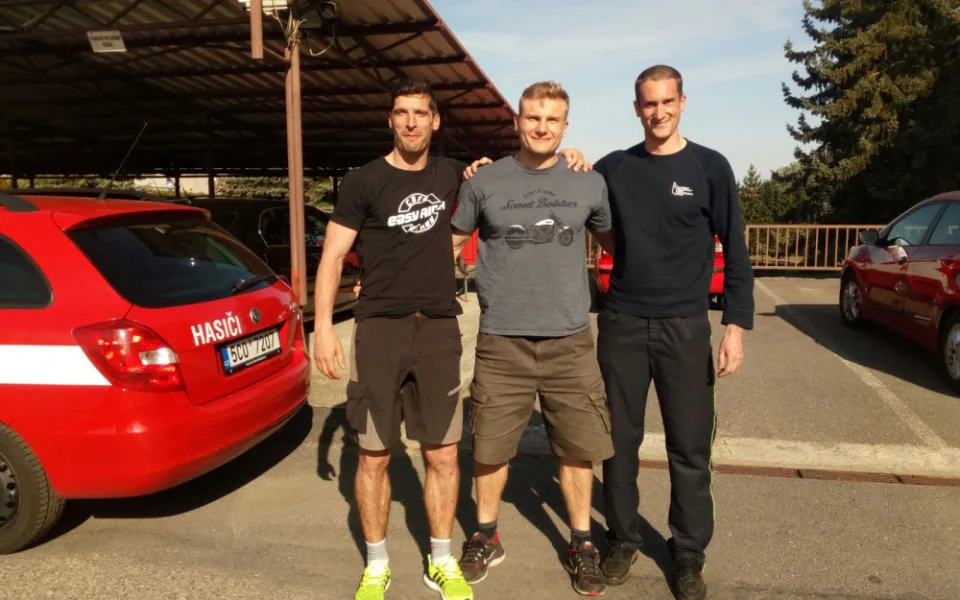 Hasičský záchranný sbor (HZS) Jihočeského kraje reprezentovali písečtí David Kubiš a Michal Brousil a Ondřej Fišer ze stanice Soběslav.
