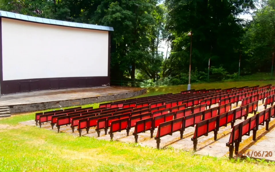 Letní kino v Horní Plané.