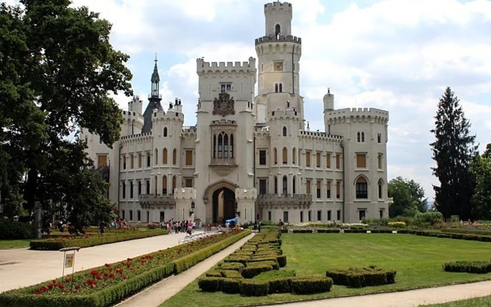 Zámek Hluboká nad Vltavou.