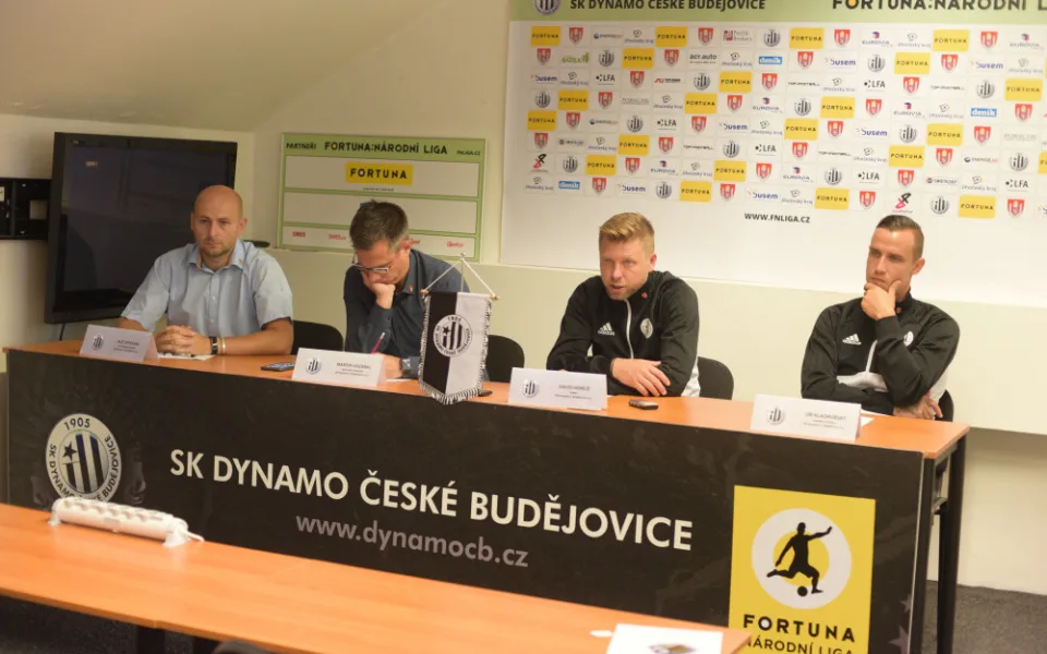 Tisková konference SK Dynamo České Budějovice před sezonou 2018/2019