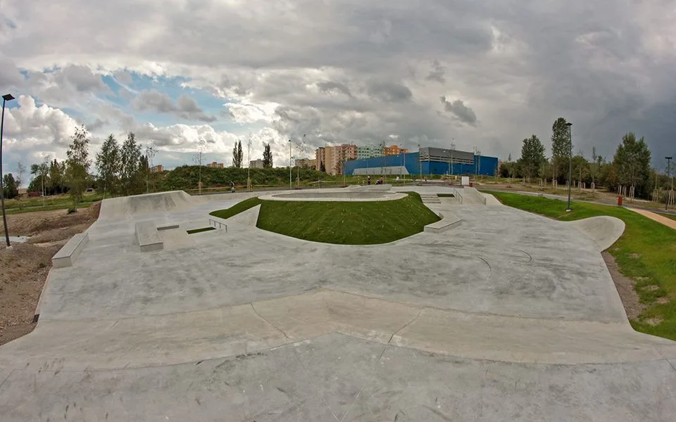 Budějcký skatepark.