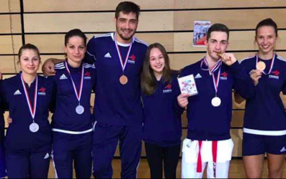 Závodníci z TJ Karate získali v Chorvatsku dvanáct medailí.