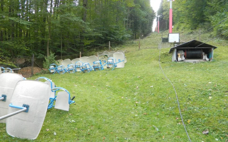 Výměna lana.
