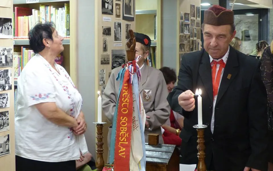 Vernisáž výstavy.