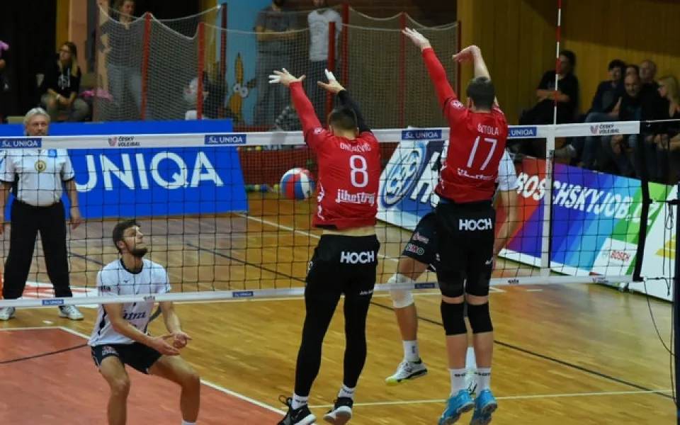 Jihostroj proti Zlínu potvrdil roli favorita
