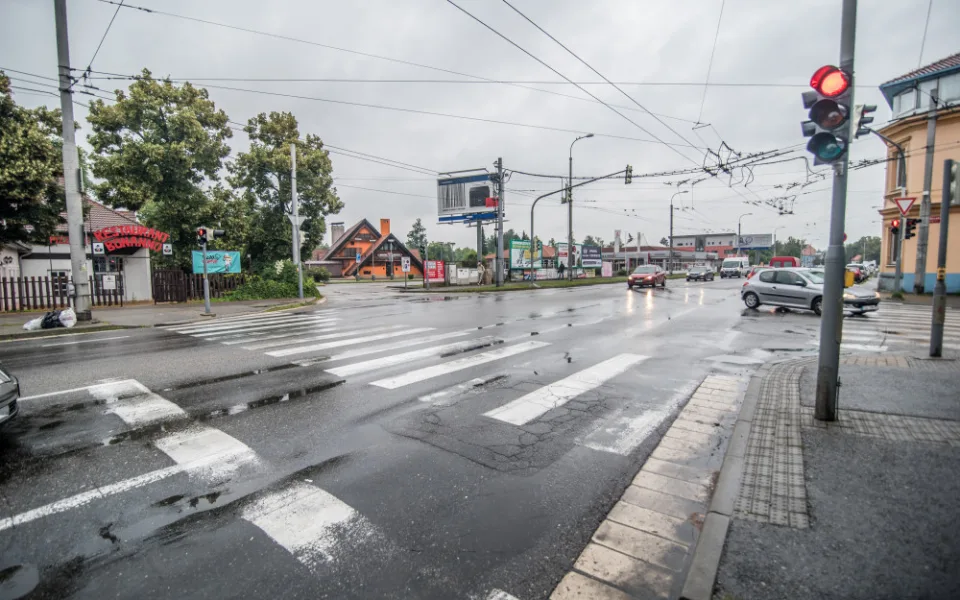Křižovatku čeká rekonstrukce.