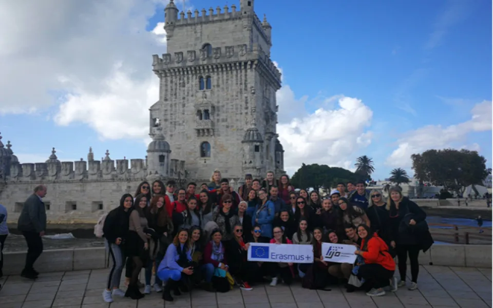 Studentky SUPŠ reprezentovaly Krumlov v Portugalsku