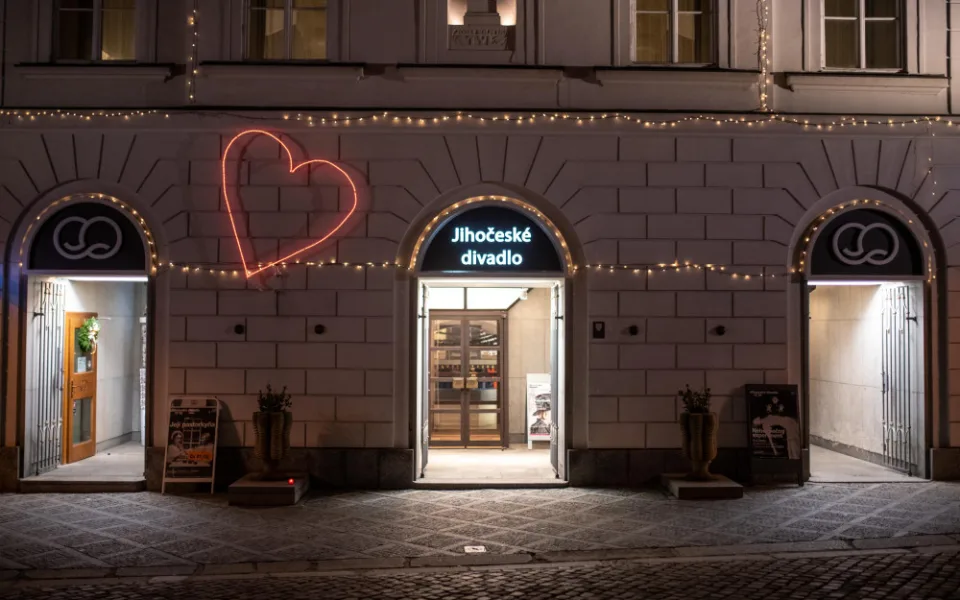 Srdce Václava Havla na Jihočeském divadle