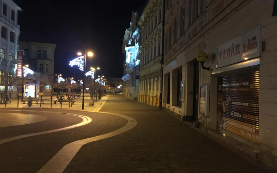 Přepadená trafika.