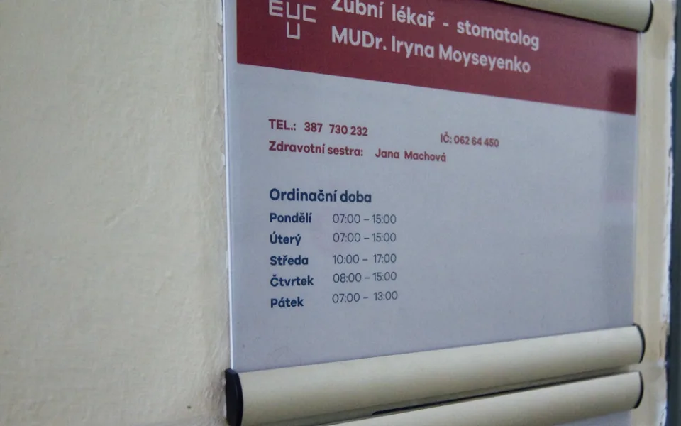 Ordinace na Poliklinice Jih