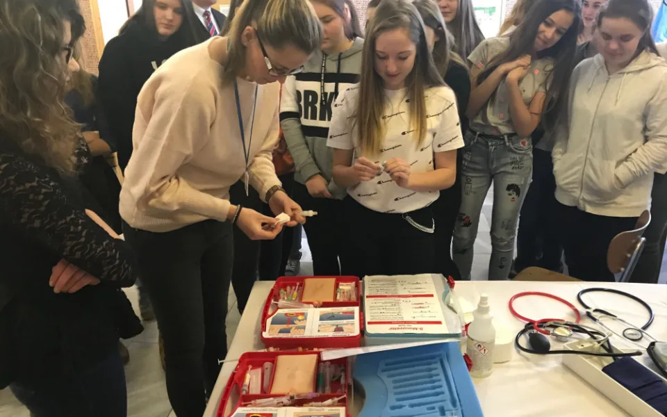 Budoucí studenti středních škol navštívili Nemocnici Prachatice