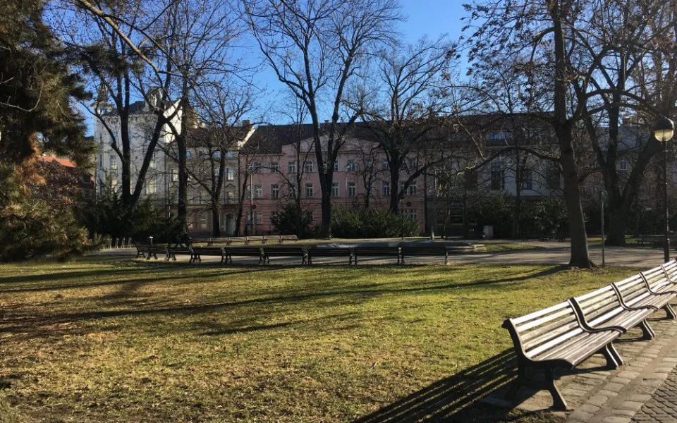 Budějcký park Na Sadech