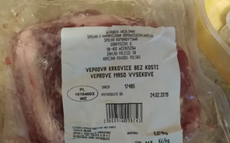 Zkažené maso