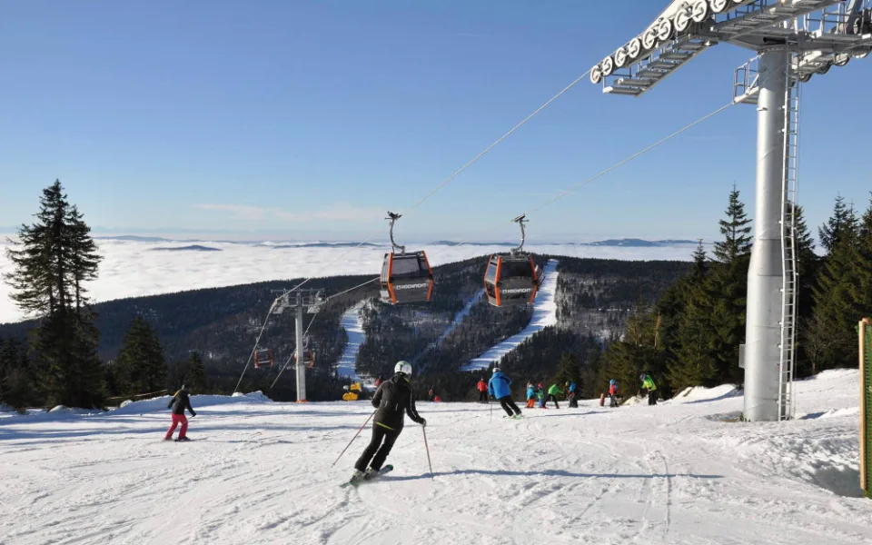 Jarní lyžování na Hochfichtu