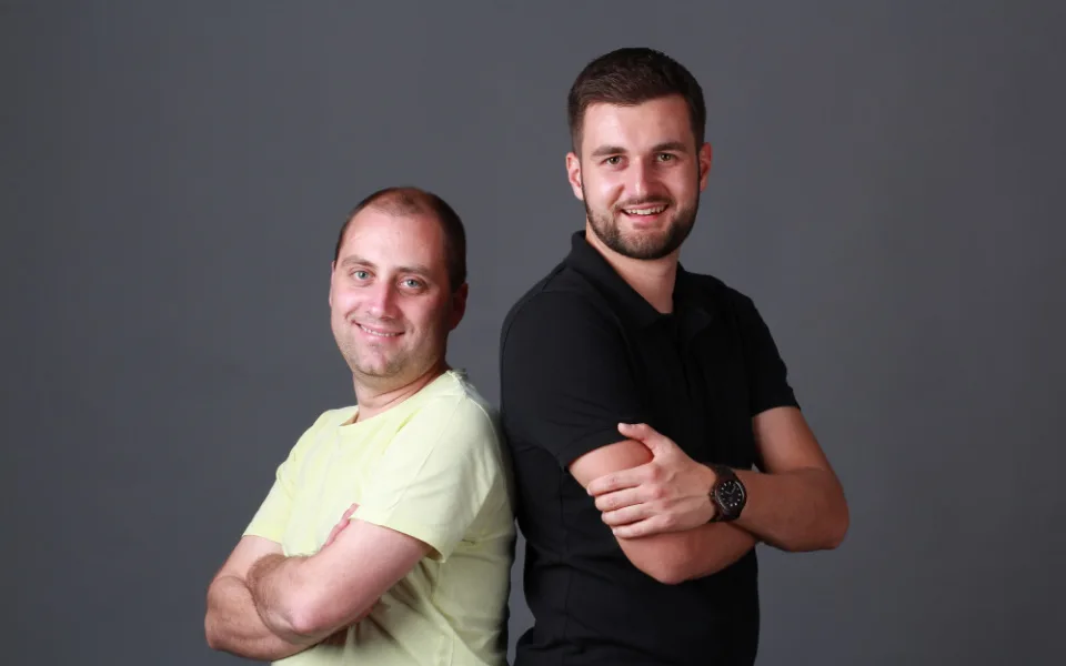 Matyáš Palkovič a Milan Džuba