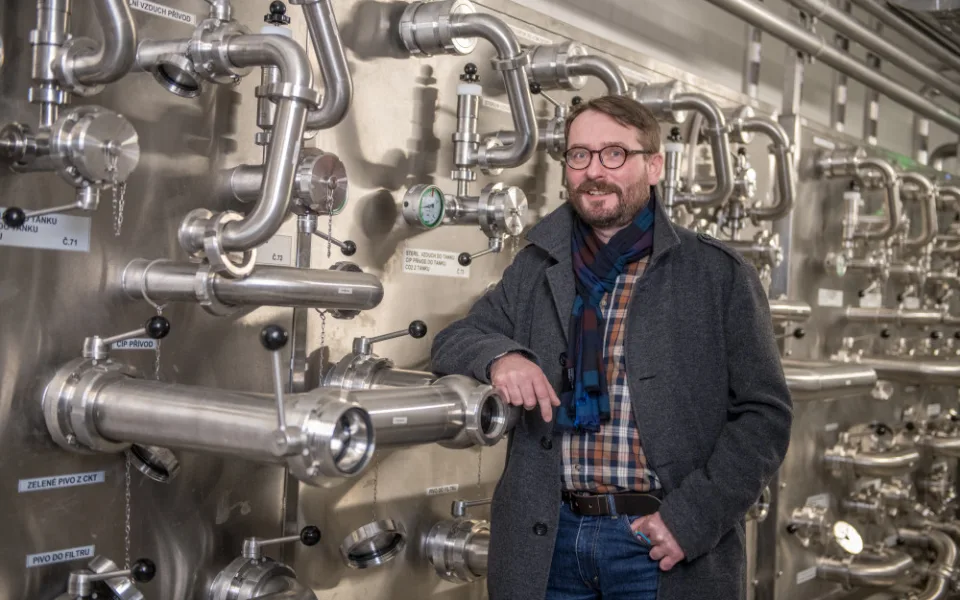 Vařit pivo může jen opravdový srdcař, říká obchodní sládek Budějovického Budvaru Aleš Dvořák