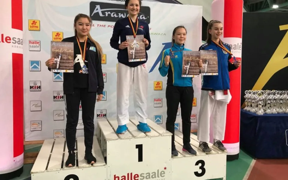 Adéla Průchová 1. místo Arawaza cup