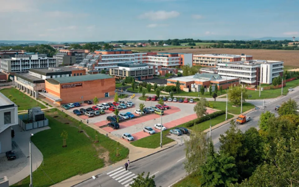 Současný areál Biologického centra Akademie věd České republiky