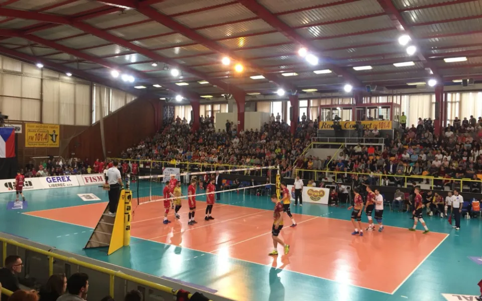 Jihostroj v Liberci.