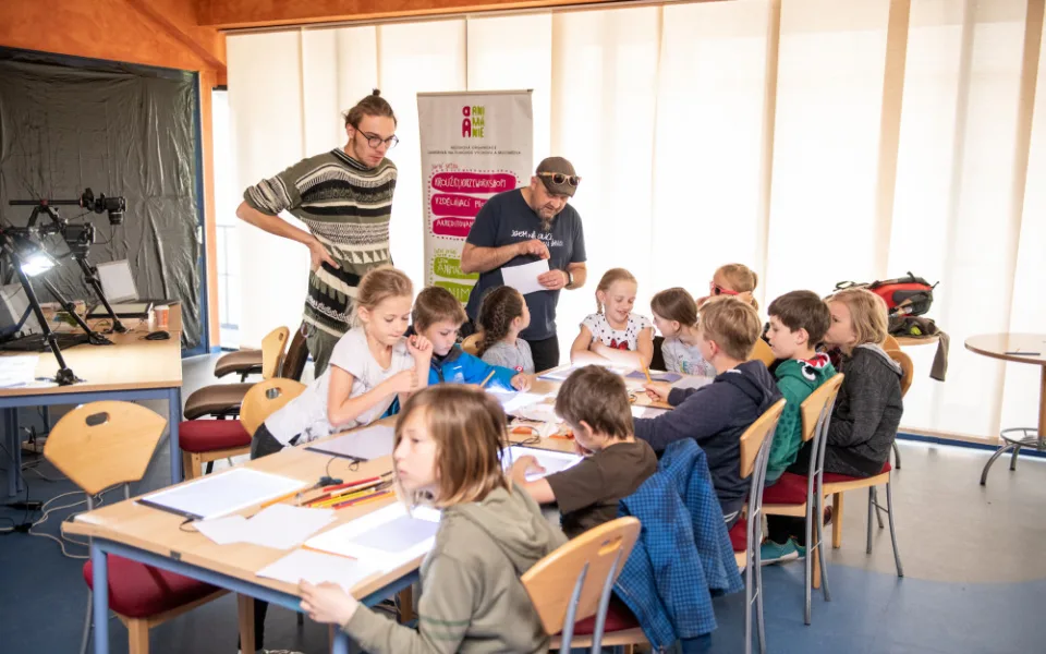 Žáci soukromé školy Viva Bambini tvořili vlastní animované filmy