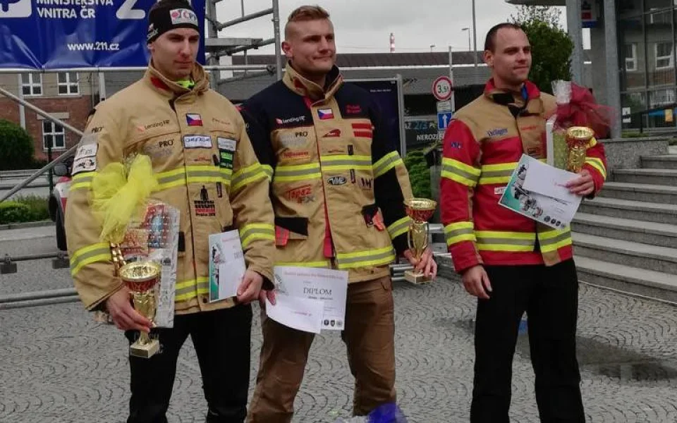 Jihočeští hasiči bodovali v Olomouci. Z poháru v TFA vezou zlato a bronz