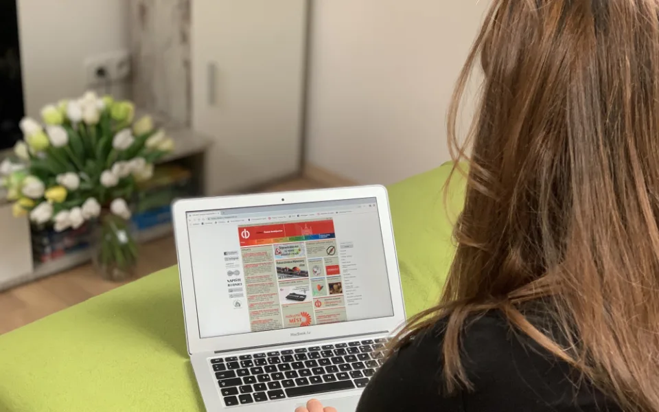 Web města je zastaralý, čeká ho obnova.
