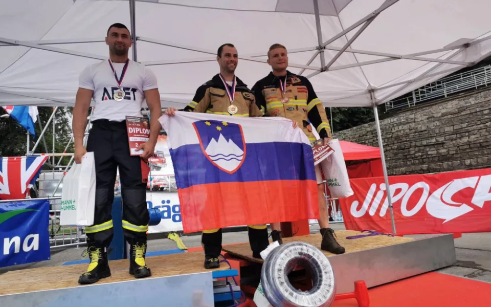Jihočeští hasiči David Kubiš a Michal Brousil se mohou pochlubit dalším úspěchem.