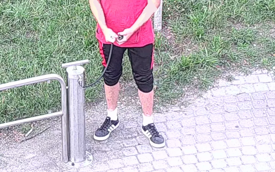 Záběr z bezpečnostní kamery